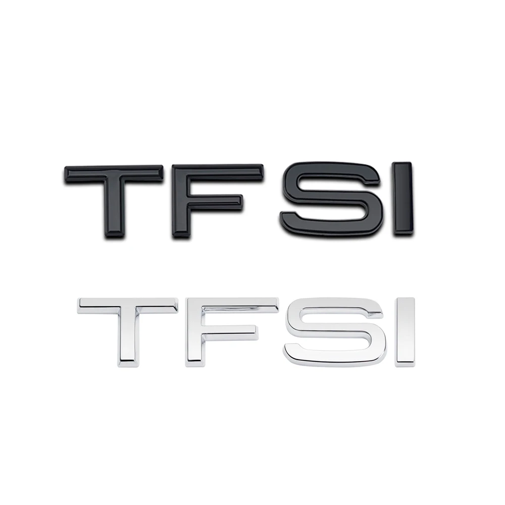 Наклейка TFSI для багажника Audi A6 C6 C5 A3 8P A1 A4 B8 A4L A6L A5 A7 A8 Q2 Q5 Q7 R8 TT S3 S4 S5 S6 S7 S8 RS RS8 RS6 RS5