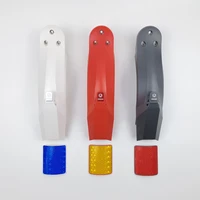 rear fender for xiaomi electric scooter mudguard with m365 taillight crimping board lamp license plate holder baffle screw plug