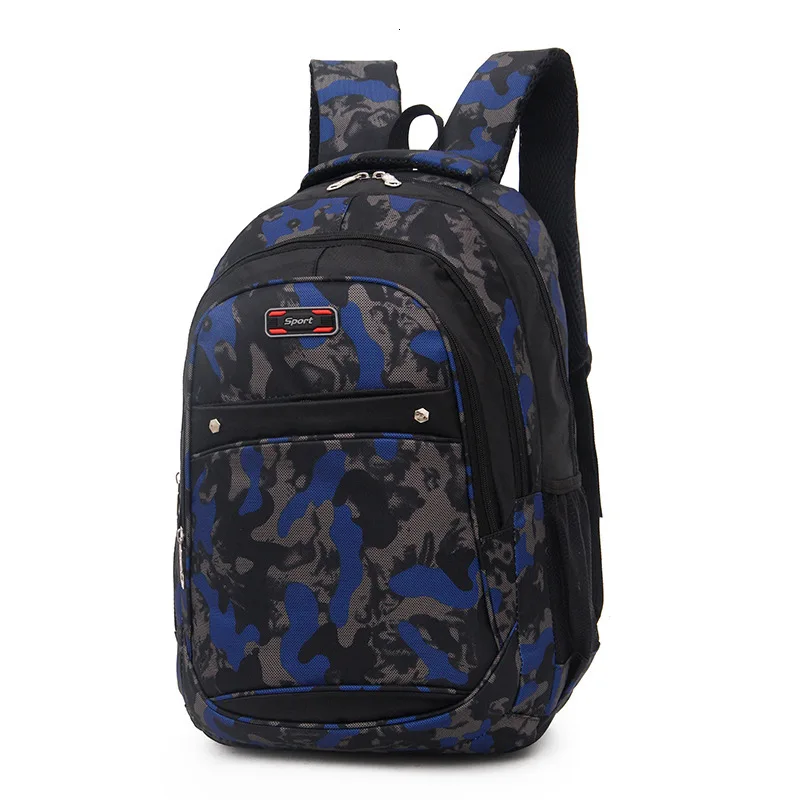 Fashion Camouflage Backpack Schoolbag Children School Bags for Teenagers Boys Girls Big Capacity Waterproof Satchel Kid Book Bag