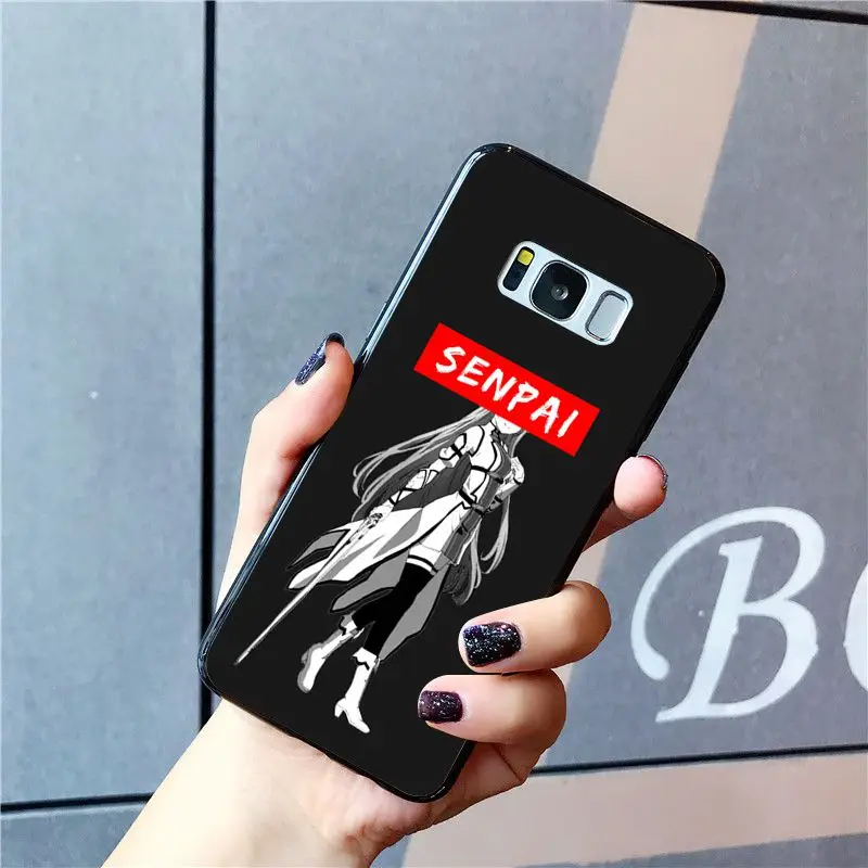 Babaite Sugoi Senpai аниме Waifu чехол для телефона Samsung Galaxy S10E S7 Edge S9 S8 S10plus S6 S10Lite | Мобильные