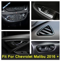 interior parts for chevrolet malibu 2016 2020 central control air conditioning panel door armrest window switch cover trim