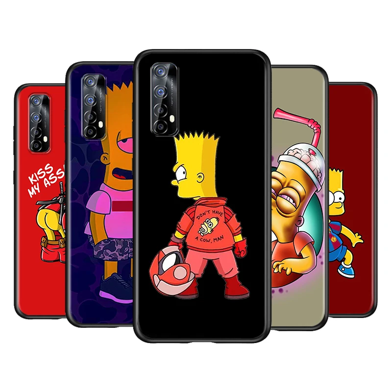 

The Simpson Boys For Realme 8 8i C21 C20 GT Neo Flash Edition Explorer Master Neo2 Narzo 30 50i 50A C21Y Phone Case
