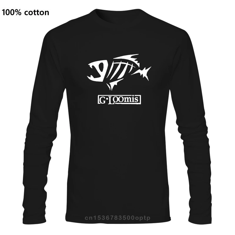 

Men's Foshion T Shirts Mens Shirt Printing O Neck Cotton Long Sleeve G. Loomis Shirts Men Populor Geor Mon Tees Plus Size
