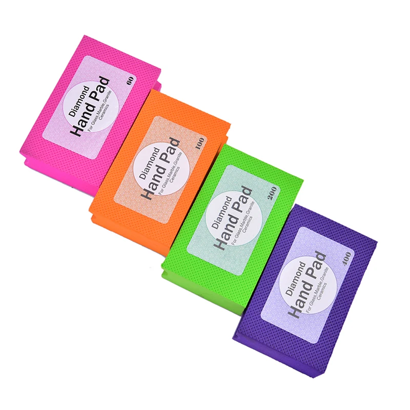 Алмазная ручная полировальная Подушка 90*55 мм каменный стеклоочиститель