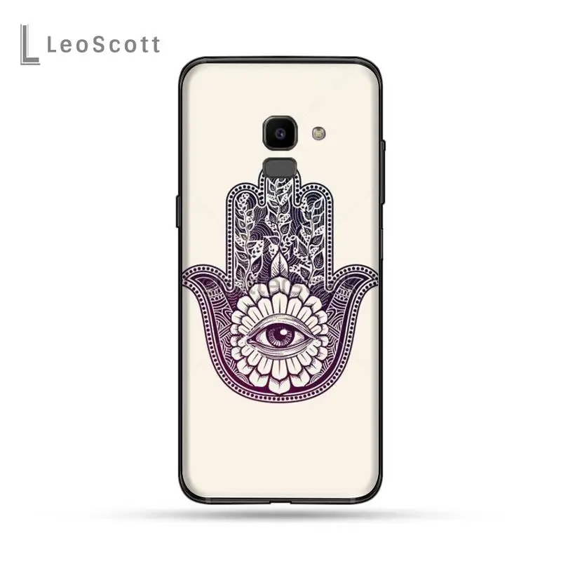 

Hamsa Hand of Fatima Phone Case For Samsung Galaxy J2 J4 J5 J6 J7 J8 2016 2017 2018 Prime Pro plus Neo duo