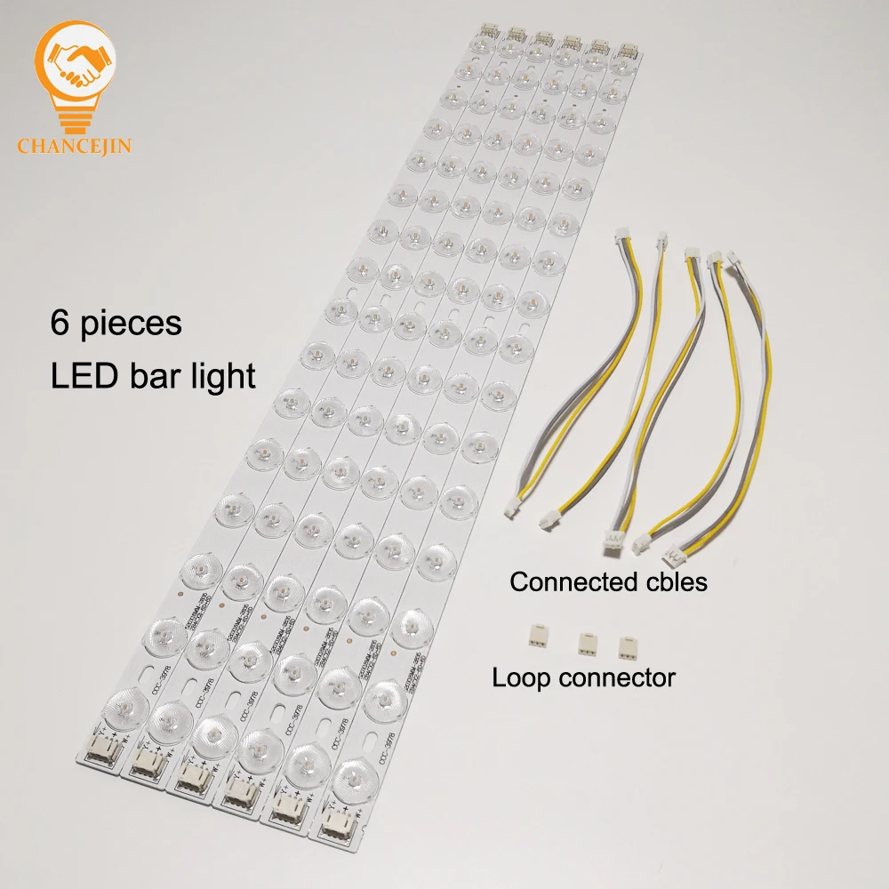 (6 шт./упак.) двойной цвета светодиодный свет бар огни жесткая пропилен каучука