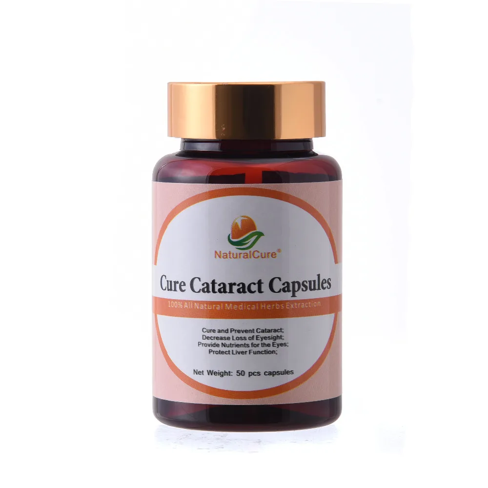 

NaturalCure Cure Cataract Capsules, Decrease Sight Loss, Prevent Eye Diseases, Plants Extract Pills no side effect