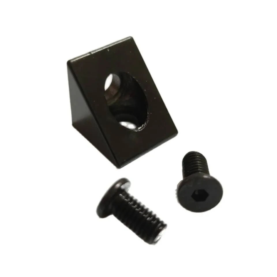 5 шт. черный угловой разъем для 3D-принтера | Обустройство дома