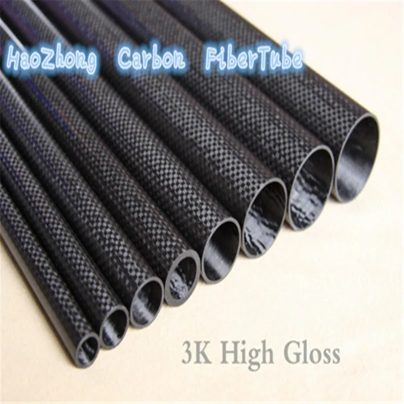 

1pcs 24MM OD x 22MM ID x 1000MM (1m) 100% Roll 3k Carbon Fiber tube / Tubing /shaft, wing tube Quadcopter arm Hexrcopter 24*22