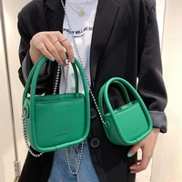 2022 luxury brand mini tote bag fashion new high quality pu leather womens designer handbag chain shoulder messenger bag purses