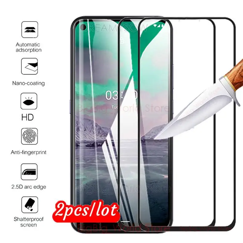 Защитное стекло закаленное для Nokia 5 4 3 1 2 7 X6 2018 X3 Plus 6 8 шт. | Мобильные телефоны и