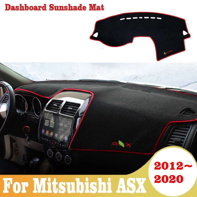 

Car Dashboard Avoid Light Pad Instrument Platform Desk Cover Mat Carpets For Mitsubishi ASX 2012-2013 2014 2015-2018 Accessories