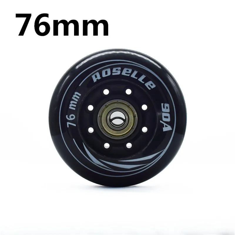 8 шт розл 90A роликовые коньки FSK Бесплатная слалом Инлайн роликовых коньков +