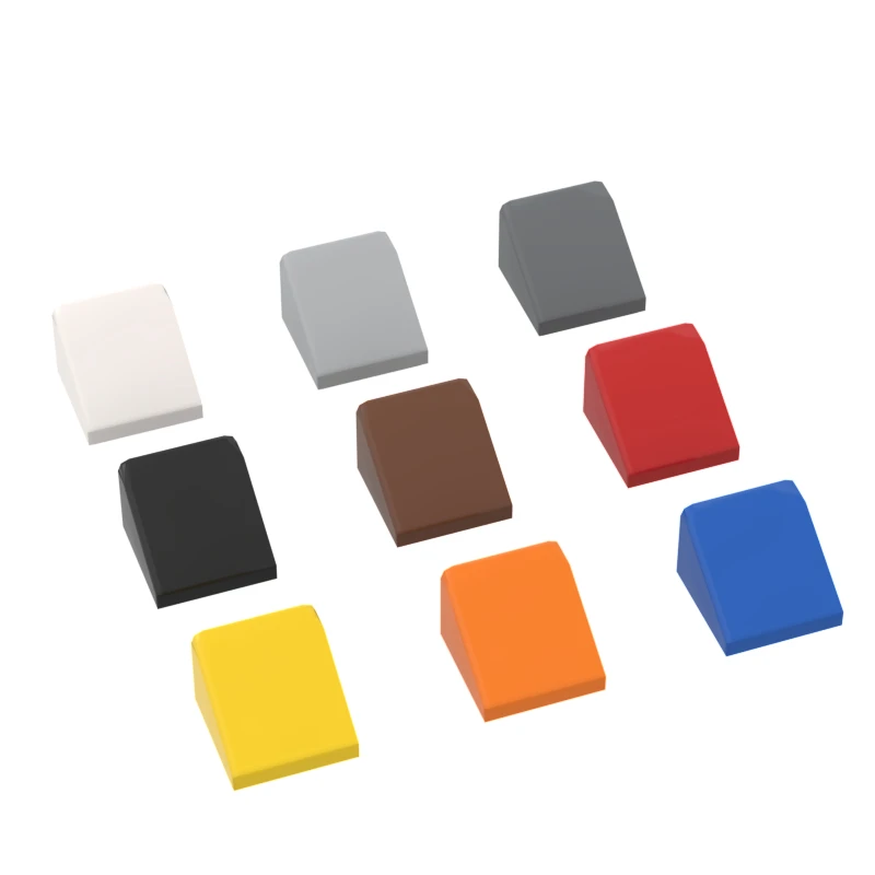 10 шт., Детский конструктор Moc, 50746, 54200 наклон, 30 °, 1x1x2/3