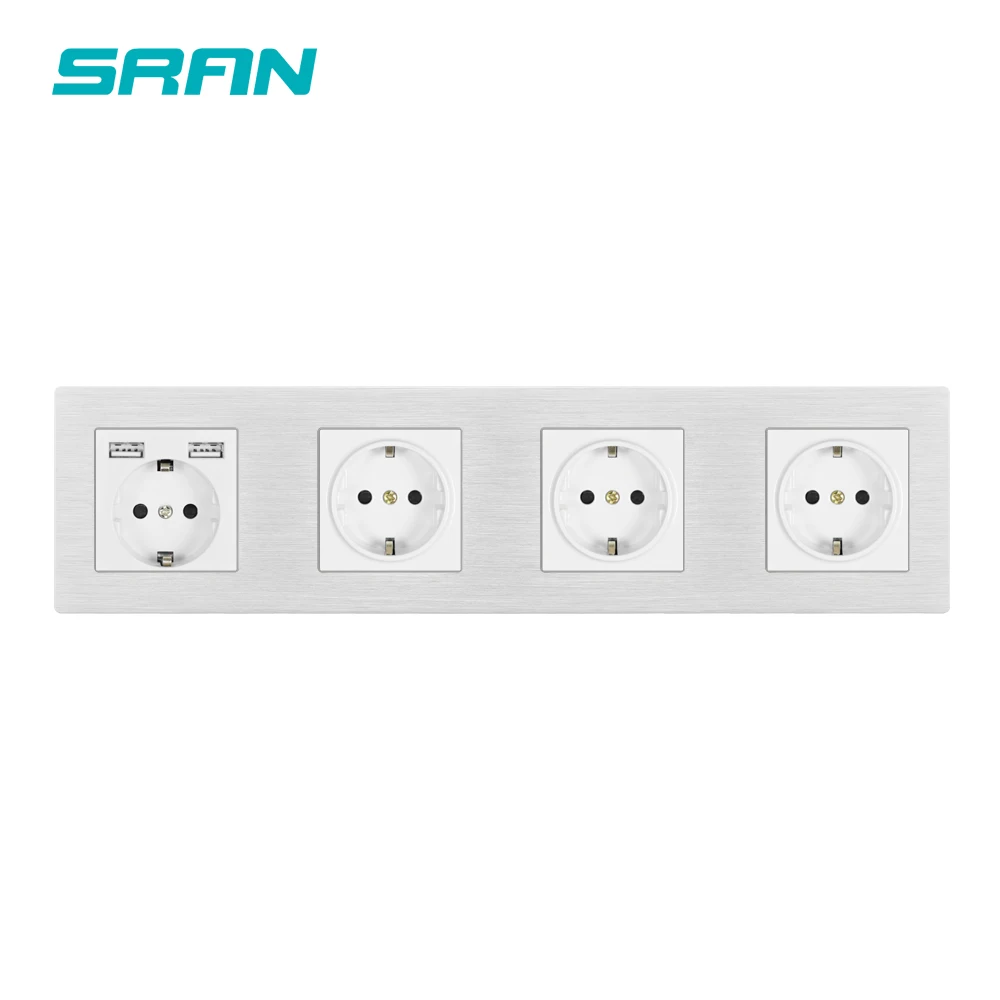 Настенный 16A ЕС Стандартный многоходовой Мощность разъем штепсельная вилка с