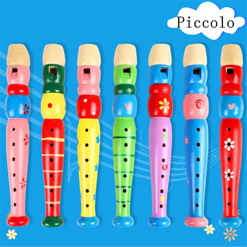 Детские развивающие игрушки деревянные деревянная музыкальная игрушка Piccolo
