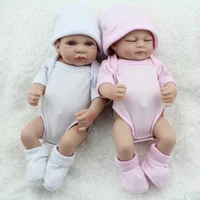 10 inch 25cm Adorable lol Mini Twins Style Reborn Bebe Dolls Handmade Hot sale reborn baby doll baby doll Christmas gift