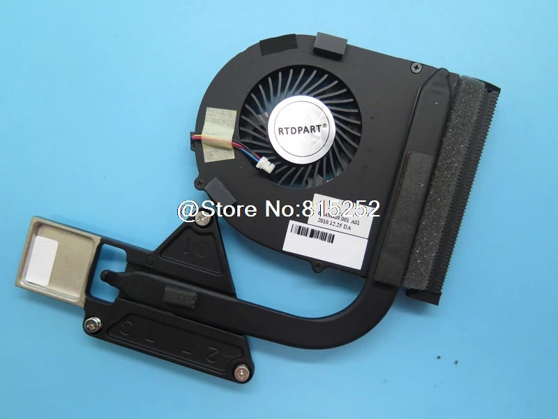Вентилятор и радиатор для ноутбука Lenovo Z570 LZ57 31049554 60.4M409.001 UMA W/FAN четырехъядерный