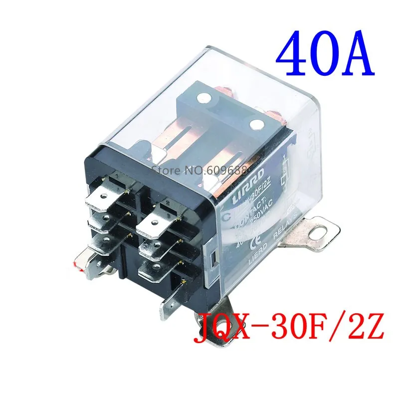 Серебристые контактные флейты/1Z флейта/2Z 30A 40A 12V 24V 220V флейта 1nonc 2NO2NC |