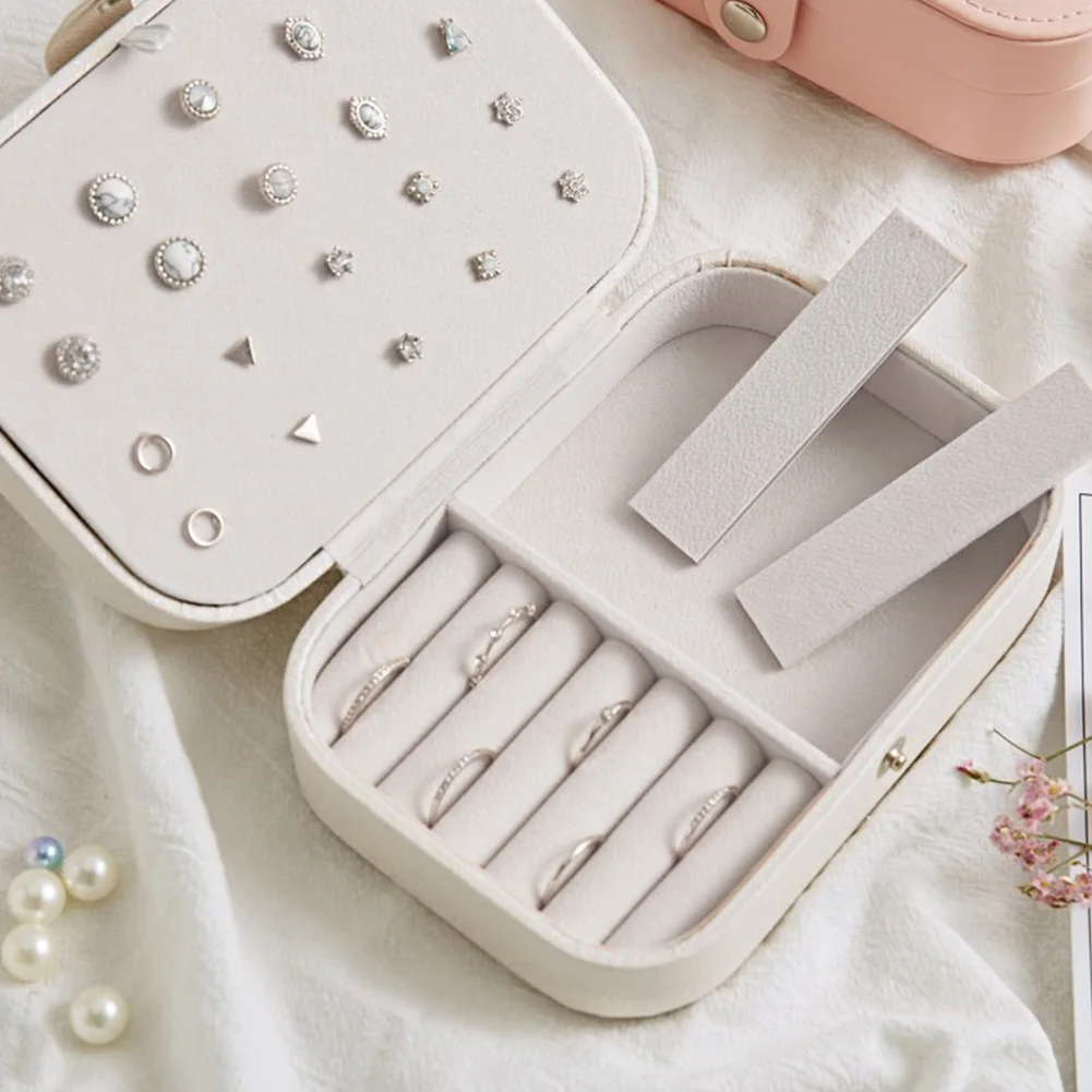 Шкатулка для ювелирных изделий дорожный органайзер косметики губной помады