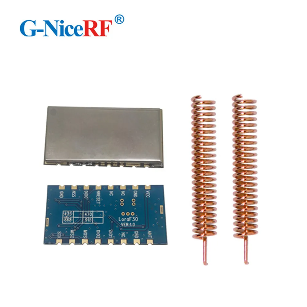 10 шт./лот Lora1278F30 1 Вт 6 8 км дальнее расстояние и высокая чувствительность ( 120 дБм) 433