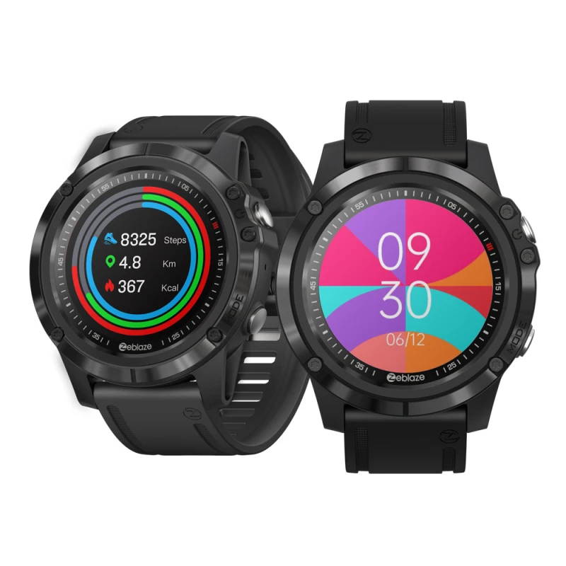 

New 2021 Zeblaze VIBE 3 GPS Smartwatch 24h Heart Rate Multi Sports Mode Waterproof/Better Battery Life GPS Watch For Android/IOS