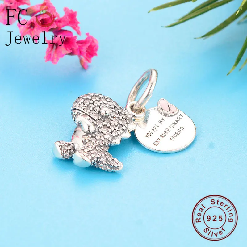 Шарм-браслет из серебра 925 пробы с розовыми бусинами | Украшения и аксессуары