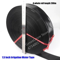 200mroll 1 5 %cf%8640mm agriculture irrigation watering tape garden farm water saving irrigation lawn spray water hose 07 holes