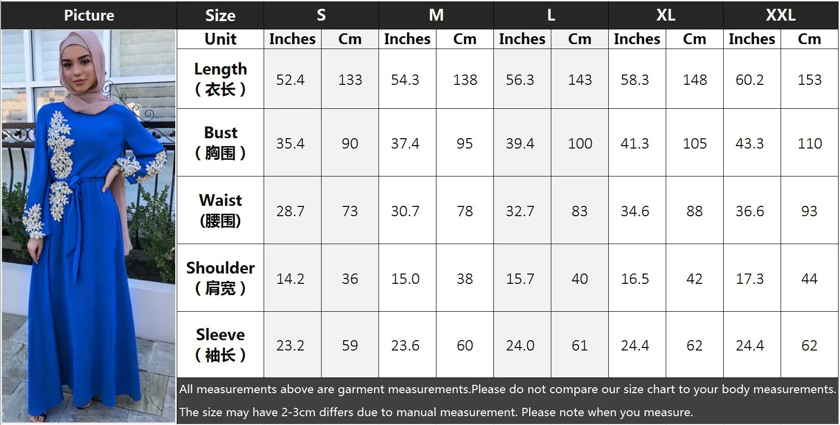 

Donsignet Muslim Dress Muslim Fashion Long Dress Beading Flower Muslim Abaya Turkey Middle East Ins Woman Abaya Abaya Dubai Belt