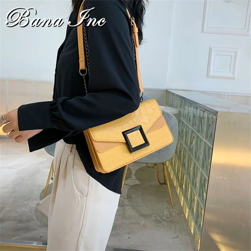 

Fashion Big Capacity Chain Strap Shoulder Bags for Women Pu Leather Handbag 2020 Female Casual Messenger Bag
