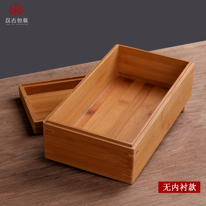 Орнаменты на прямоугольном ретро-антикварном столе бамбуковая коробка для