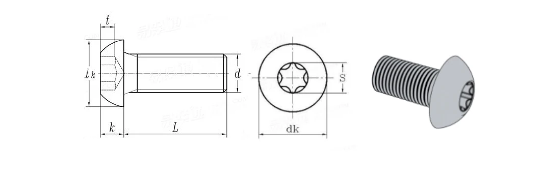 1000 шт./лот сделанный на заказ титановые винты M2.5x3.5 Torx T6 Драйвер пользовательская небольшая ферма головка Ti GR2(20 дней