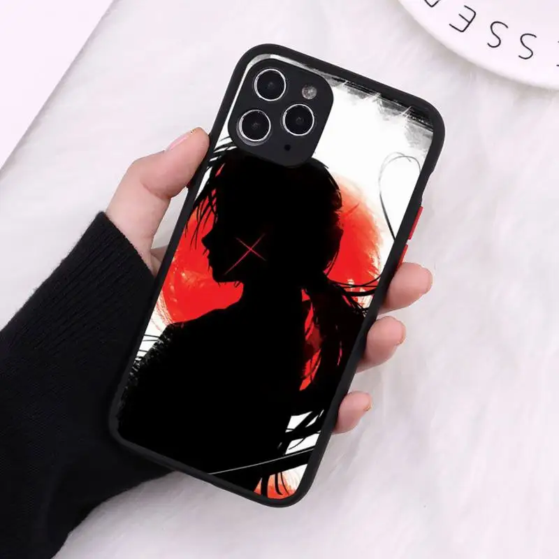 

Rurouni Kenshin Newly Phone Case Matte Transparent For iPhone 12 Mini 11 Pro XR XS Max 7 8 Plus