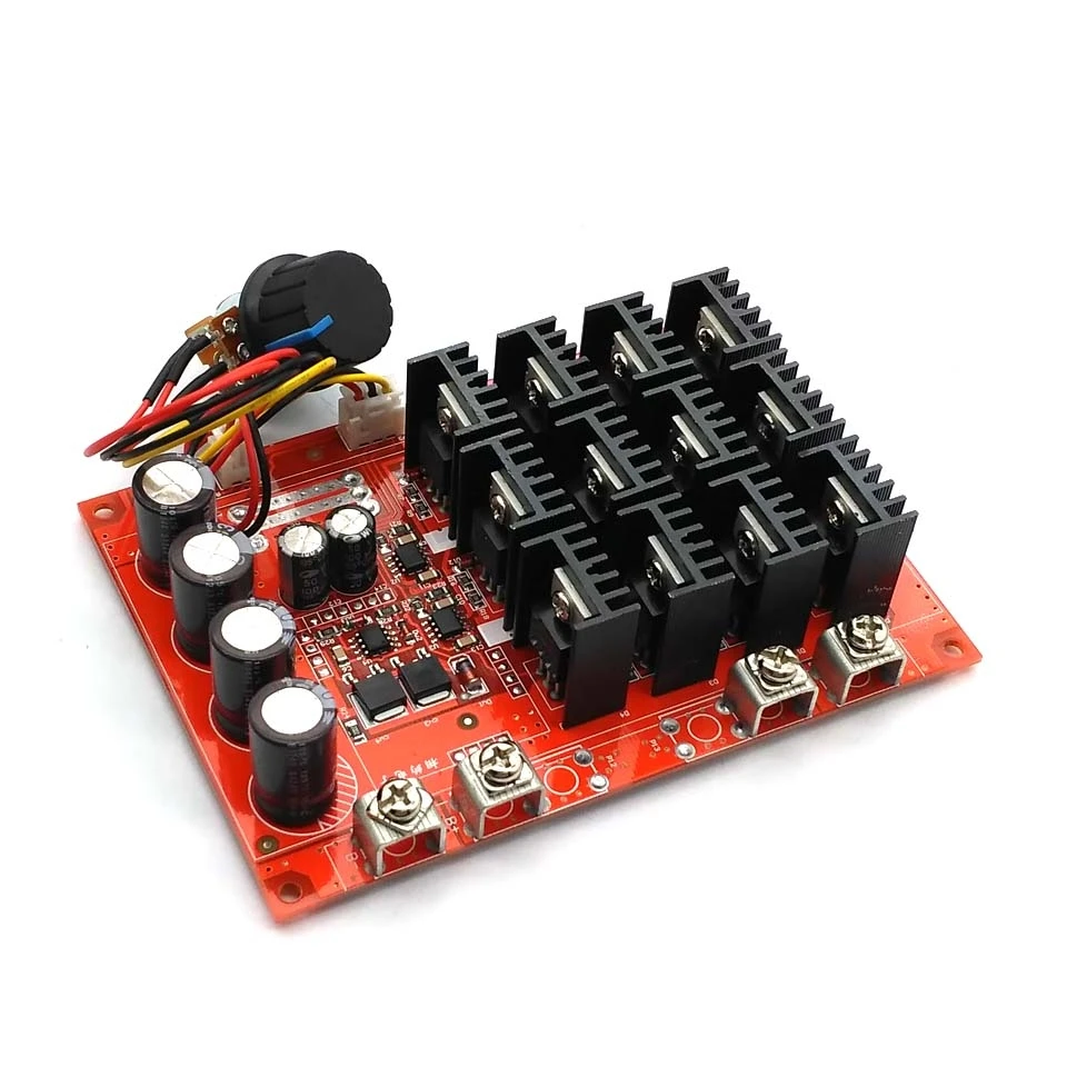 DC 10 50V PWM контроллер скорости двигателя постоянного тока 3000w (макс.) Переключатель