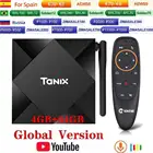 ТВ-приставка Allwinner H616 Tanix TX6S Max, Android 10.0, 4 Гб ОЗУ, 64 Гб ПЗУ, четырехъядерный процессор, 6K Двойной Wi-Fi, TX6 медиаплеер, Youtube