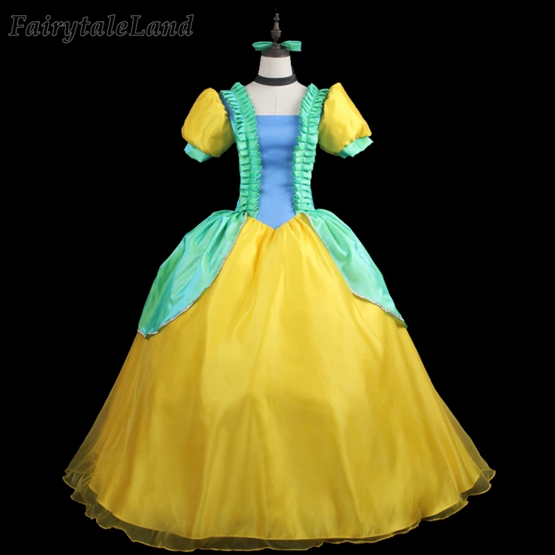 Мультяшный костюм принцессы сестры косплей Анастазия дризелла платье для