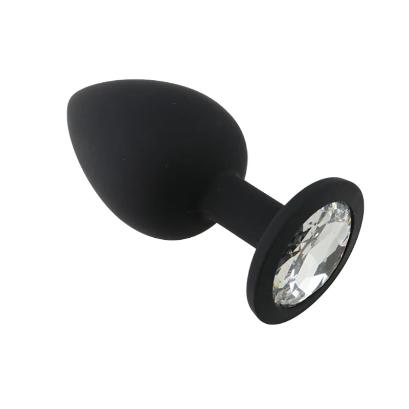 Силиконовые анальные пробки и вибраторы Анальная пробка массажер простаты