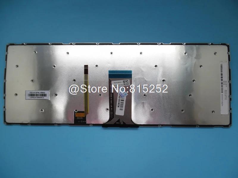 Клавиатура для lenovo YOGA 500-14IBD 500-14IHW 500-14 FLEX 3-14 английский США Словенский SL Великобритания Турция TR Arabia AR с подсветкой Новинка