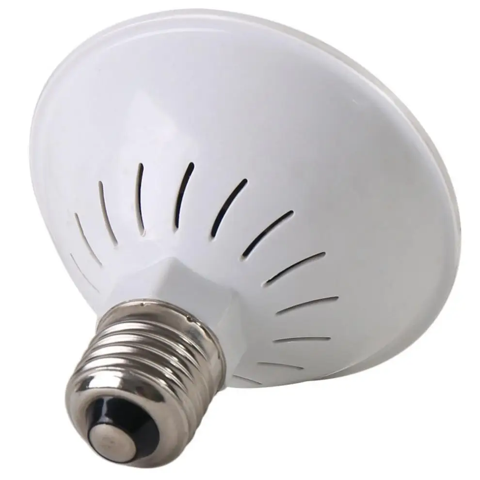 Светодиодсветильник лампа для выращивания растений 24 Вт E27 60 светодиодов красная