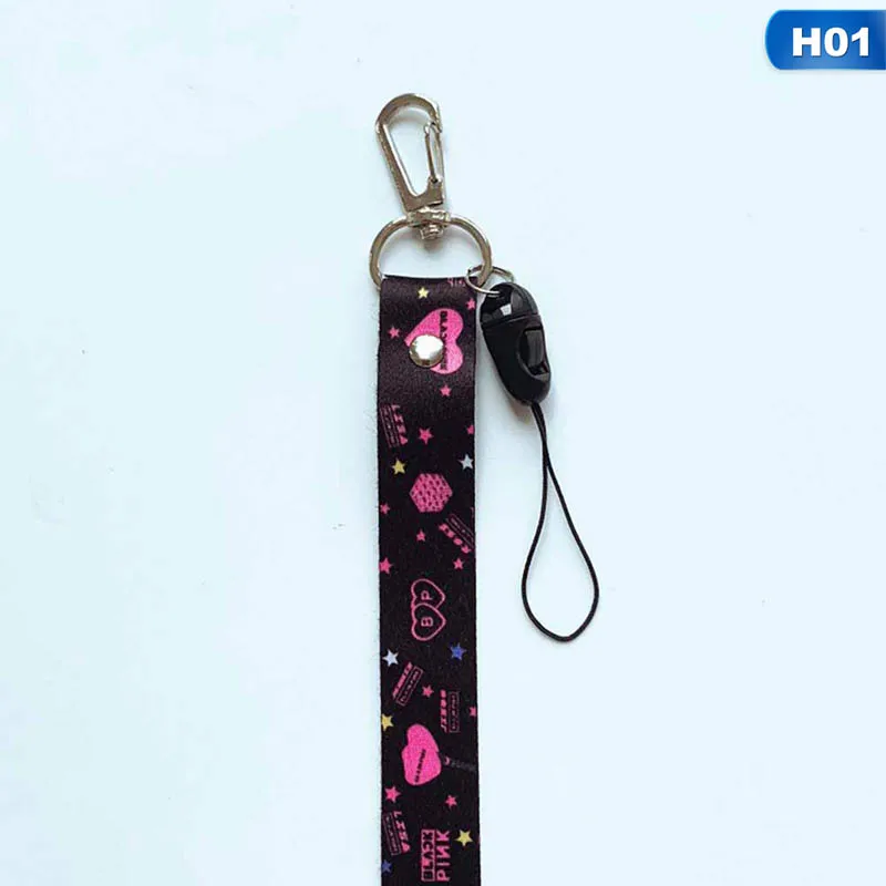 Kpop Blackpink Got7 Exo телефон Веревка телефон ремень брелок Подвеска Lanyards брелок тот же пункт