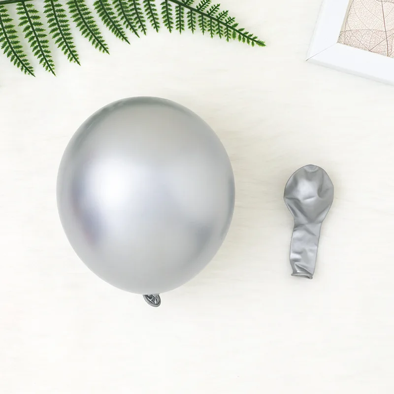 103 шт. DIY пастельный Макарон синий мятный шар гирлянда Серебристые Globos арочный