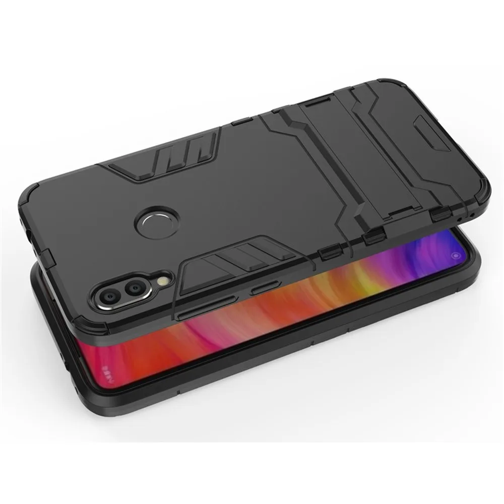 Iron Man Armor Stealth Bracket Shockproof Bumper Phone Case for Xiaomi Redmi Note7 Pro Protection Back Cover Coque Capa | Мобильные