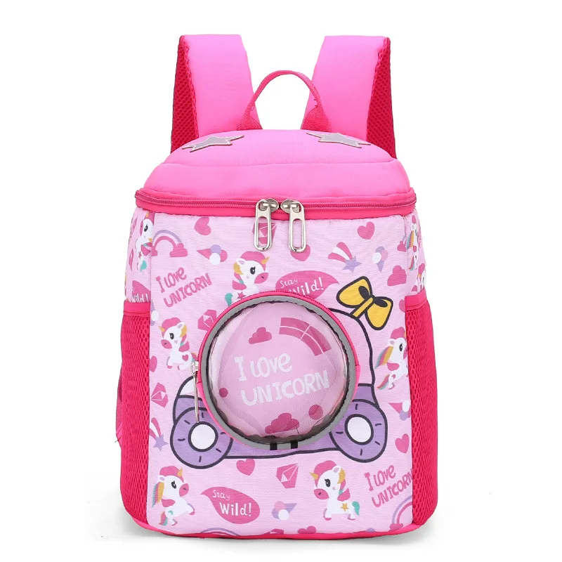 1 school bag JZYZQBX детская школьная сумка рюкзак в форме животных Сумки для детского сада, школы mochila escolar школьный рюкзак для девочек и мальчиков - Цвет: 1 school bag