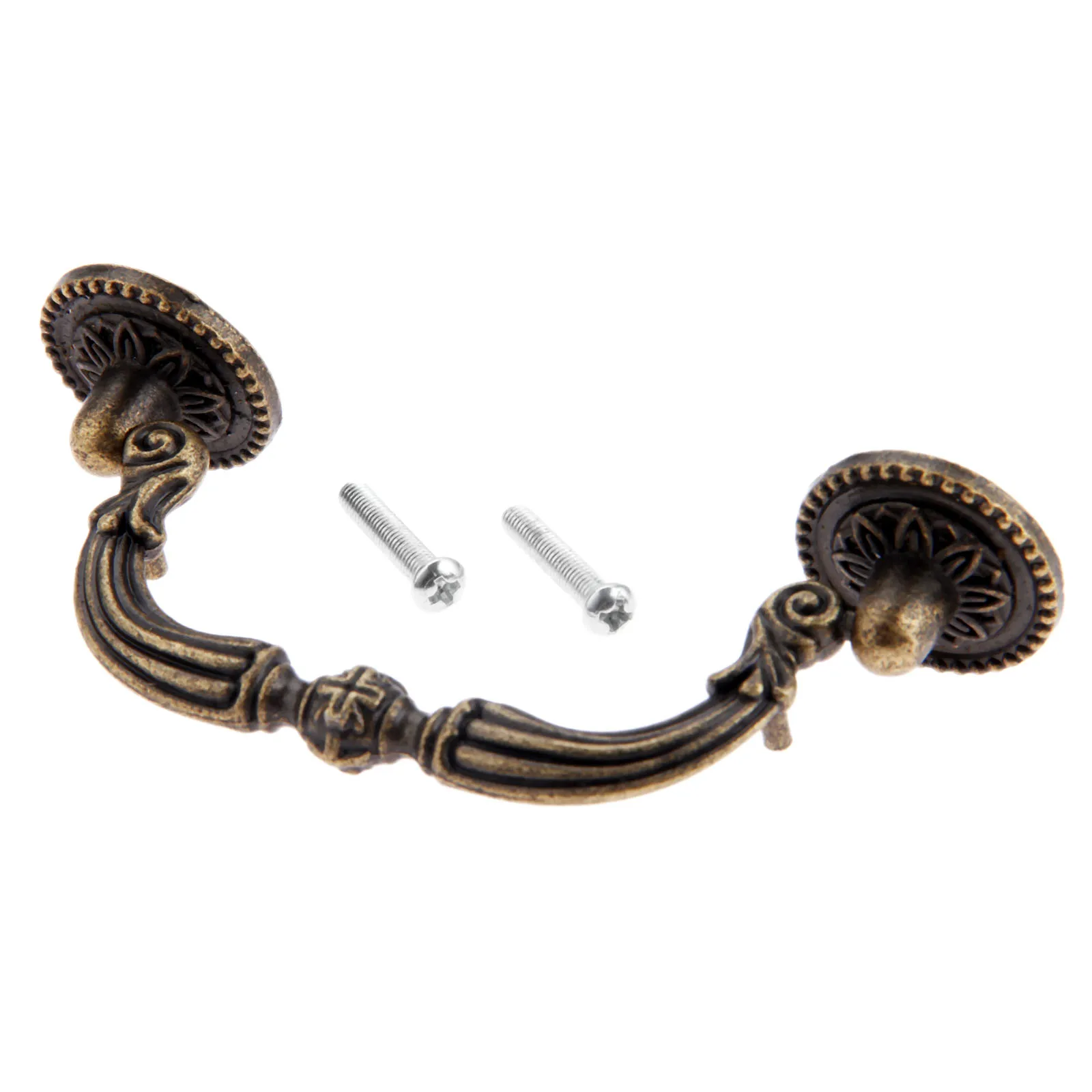 Винтажная ручка античная бронза европейский стиль тянуть 125 мм * 45 ретро дверь