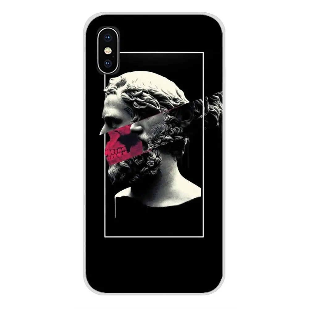 Силиконовый чехол для телефона Альтернативная статуя искусства Дэвида Huawei G7 G8 P7