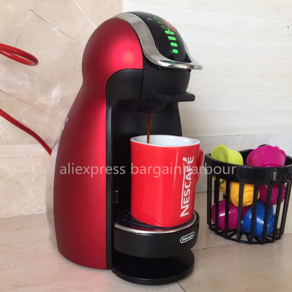 

New Reusable Dolce Gusto Coffee Capsule,Plastic Refillable Compatible Dolce Gusto Coffee Filter Baskets Capsules 1Pcs
