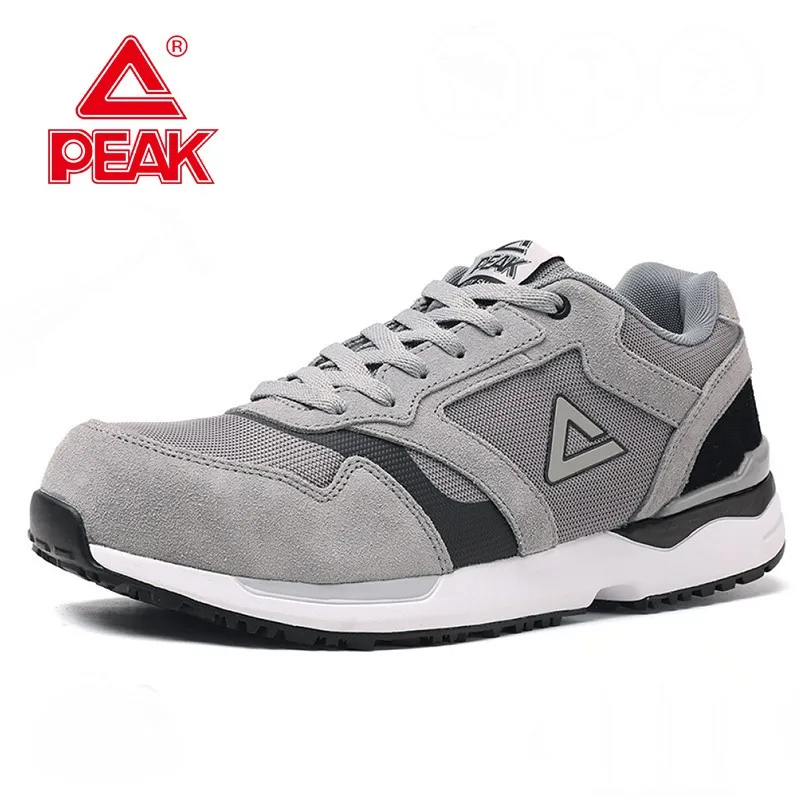 

Safety Shoes Men Women Fashion Work Boots Lightweight Low Cut Steel Toe Cap PEAK LR72018 Size 36 - 45