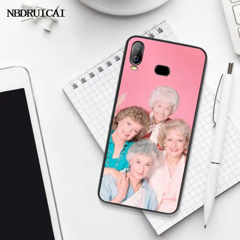 NBDRUICAI золотые девушки Coque Shell чехол для телефона Samsung A10 A20 A30 A40 A50 A70 A71 A51 A6 A8 2018 |