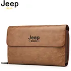 Мужская сумка-клатч JEEP BULUO, оранжевая Многофункциональная Сумка для документов, кошелек для паспорта, все сезоны, 2019