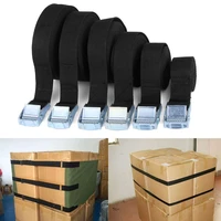 new auto accessories black 1 6m strong ratchet buckle belt luggage lashing car cargo strap